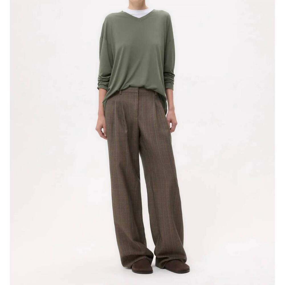 NEW TWP sulli pants in medium heather grey